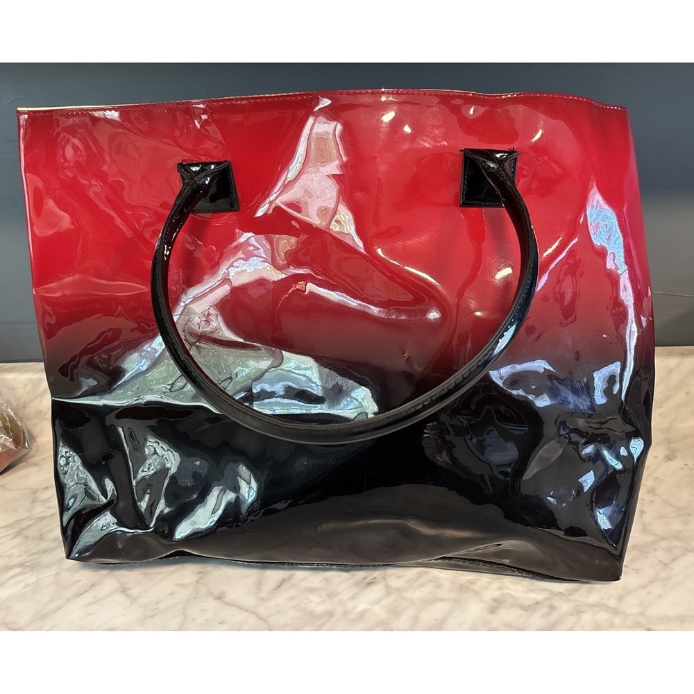 Elizabeth Arden Tote Purse Beach Bag Gym Bag Laptop Faux Leather  20in x 13.5in